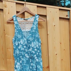 Joe Benbasset Blue and White Romper